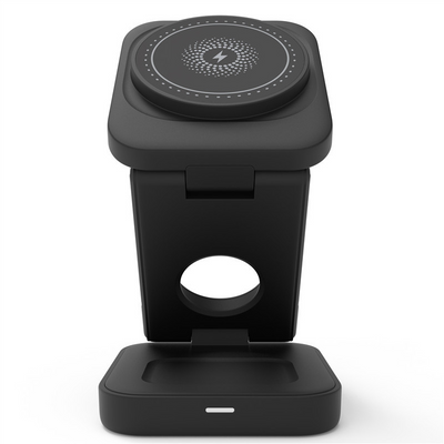 3-in-1 Magnetic Wireless Charging Station — iPhone, Apple Watch & AirPods