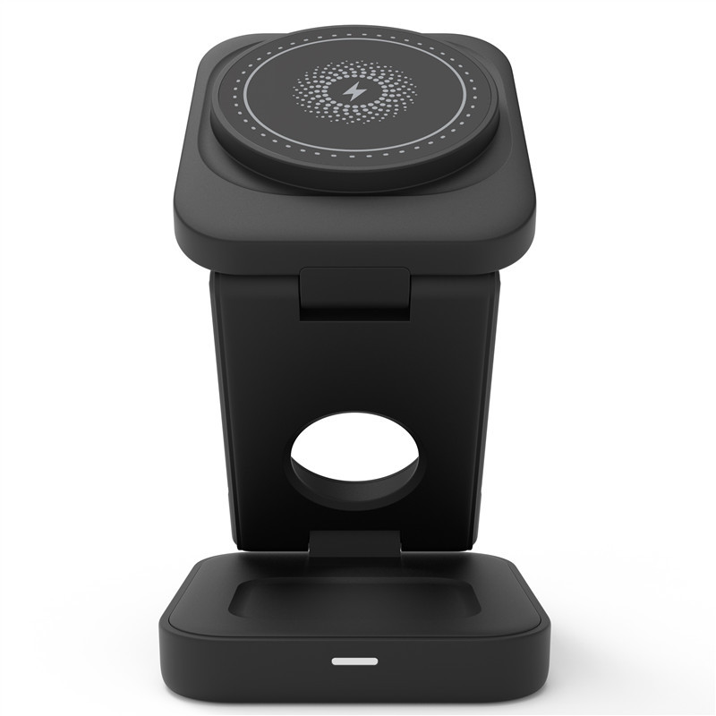 3-in-1 Magnetic Wireless Charging Station — iPhone, Apple Watch & AirPods