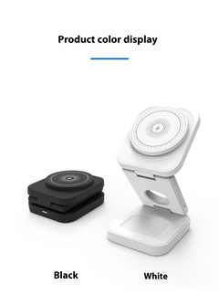 3-in-1 Magnetic Wireless Charging Station — iPhone, Apple Watch & AirPods