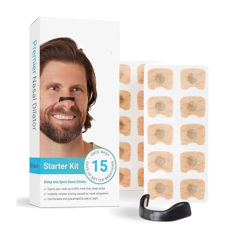 Magnetic Nasal Dilator Strips - Stop Snoring and Breathe Better Tonight